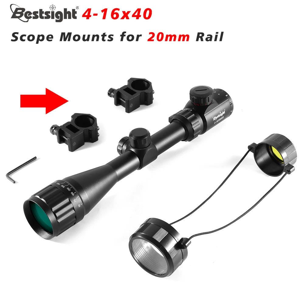 Nabila 4-16x40 AOEG Riflescope Illuminated Dot Sight