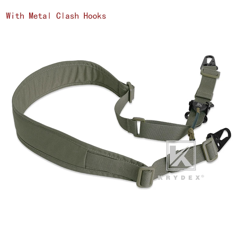 Krydex Tactical Modular Rifle Sling Slingster Removable 2 Point 1 Point