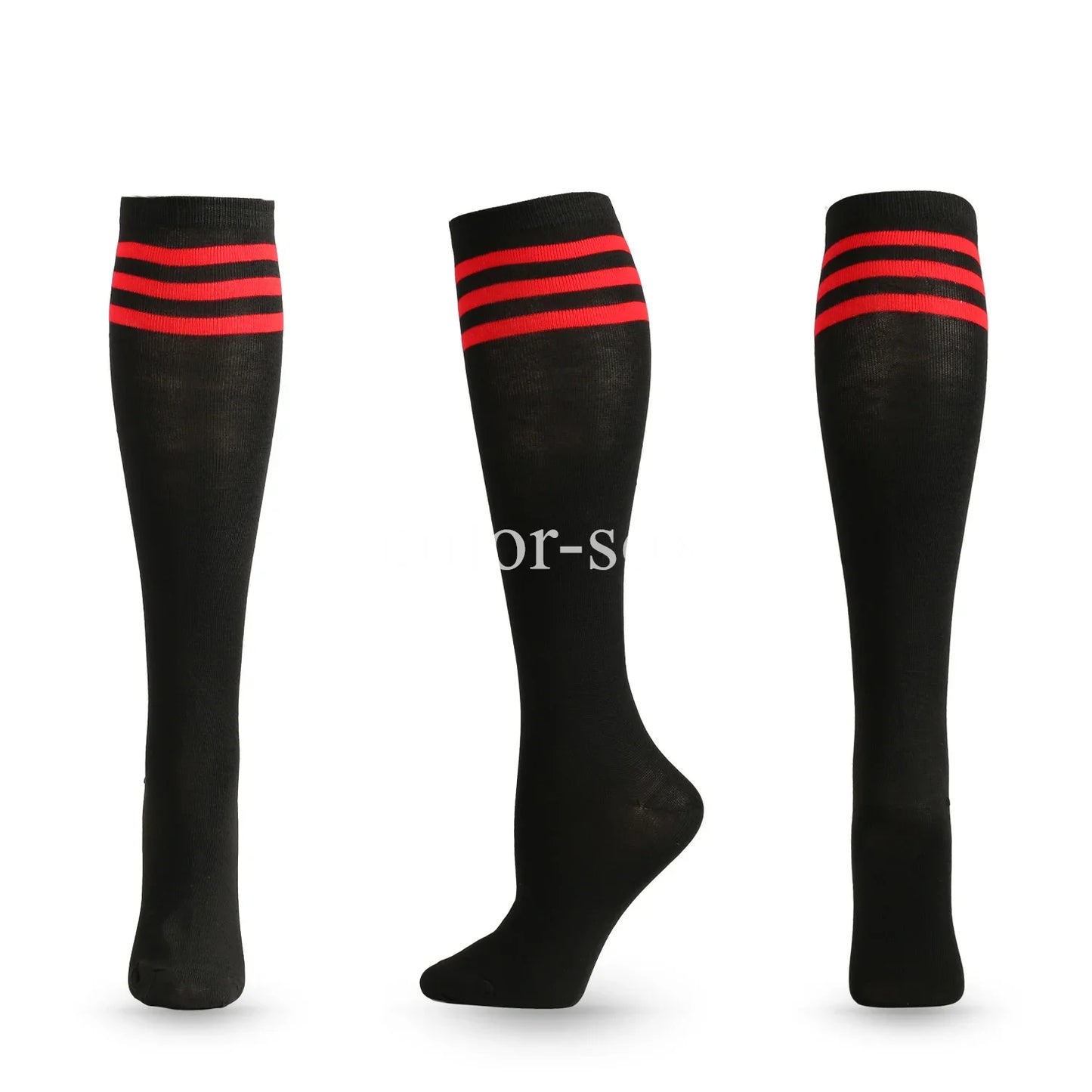 NONECN Unisex Compression Soccer Football Socks Non Slip