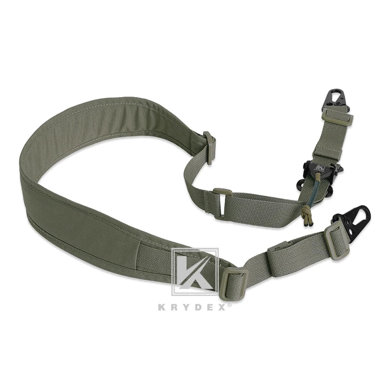 Krydex Tactical Modular Rifle Sling Slingster Removable 2 Point 1 Point