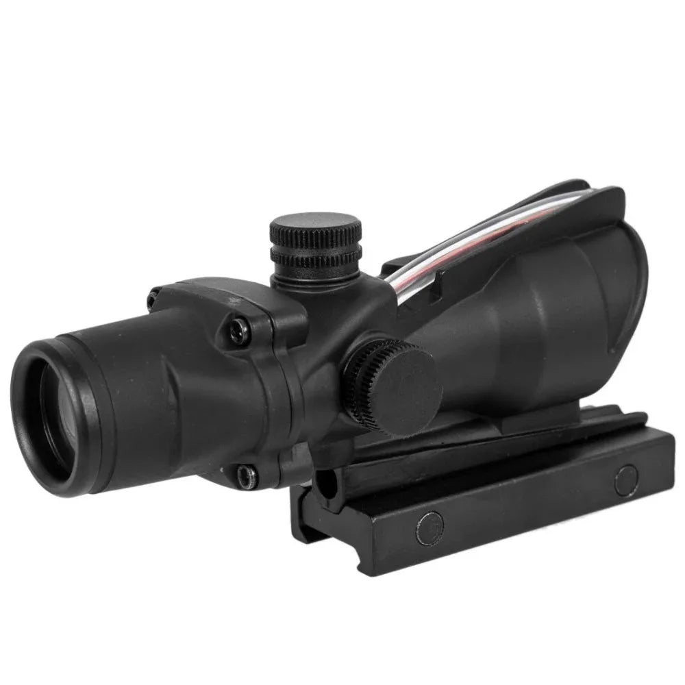 Bestsight 4x32 Rifle Scope With Illuminated Red Dot Etched Reticle
