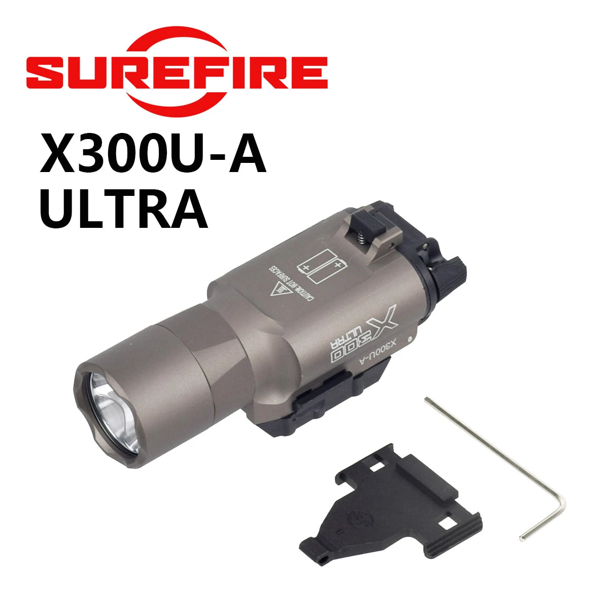 LAMBUL X300U Ultra Weapon Flashlight For 20mm Picatinny Rail