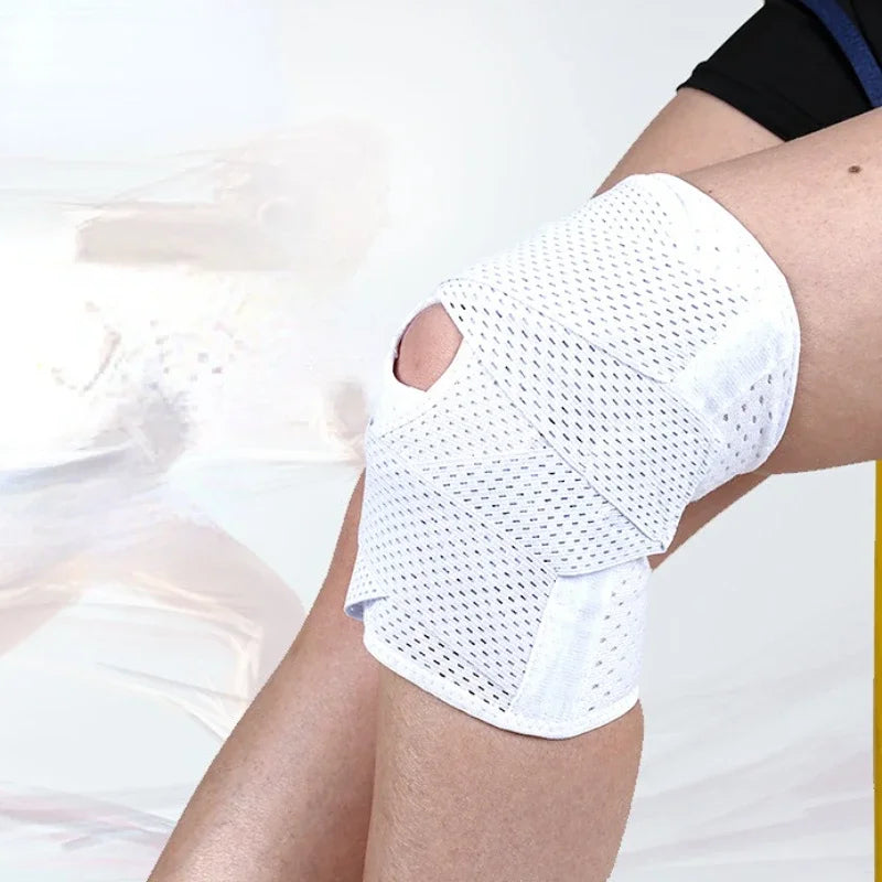 Knee Pads Pressurized Elastic Three Layer Silicone Arthritis Joints Protector