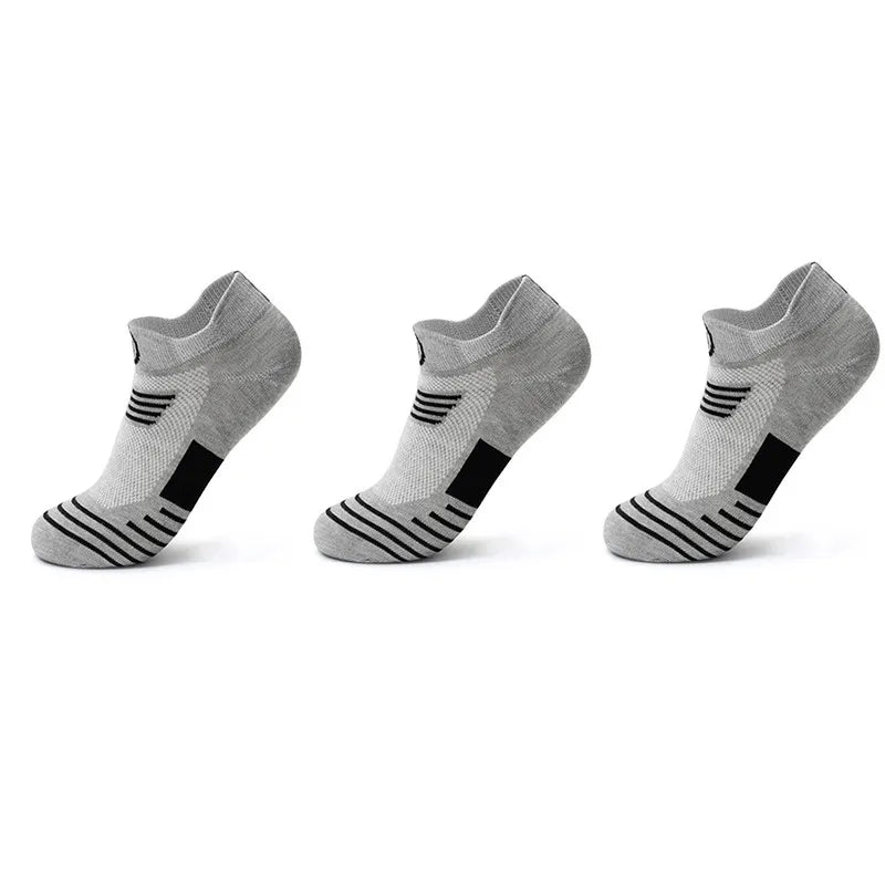 NONECN Mens Basketball Socks Breathable Terry Knit