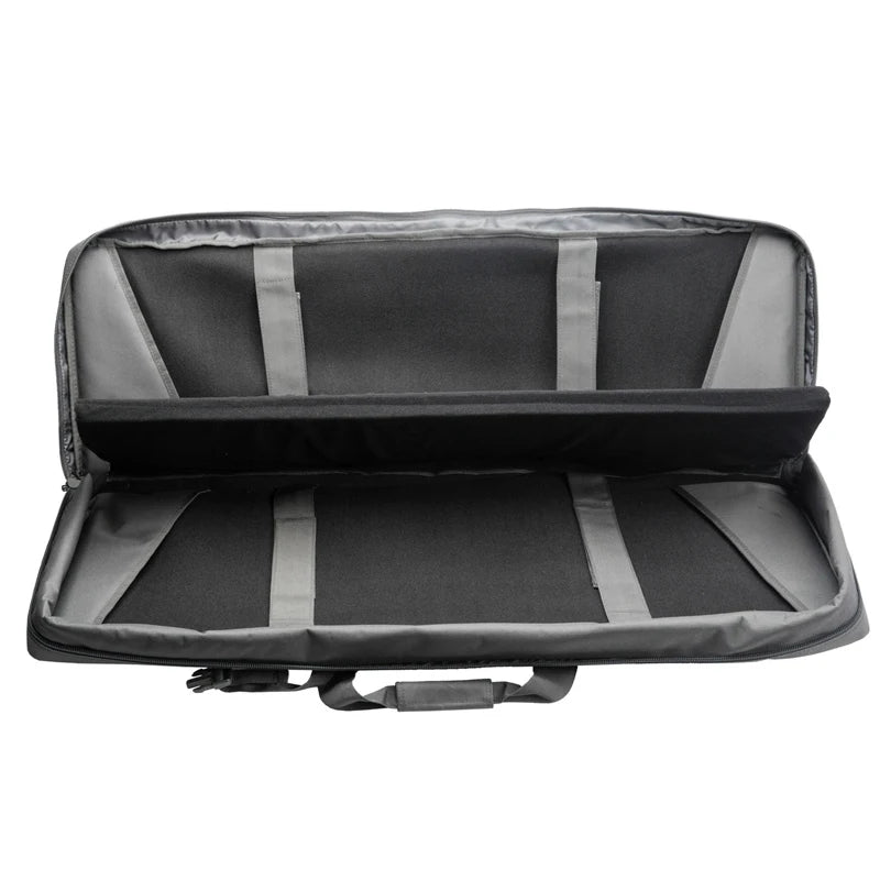 LQARMY Tactical Double Rifle Case Molle Rifle Bag Sniper Airsoft