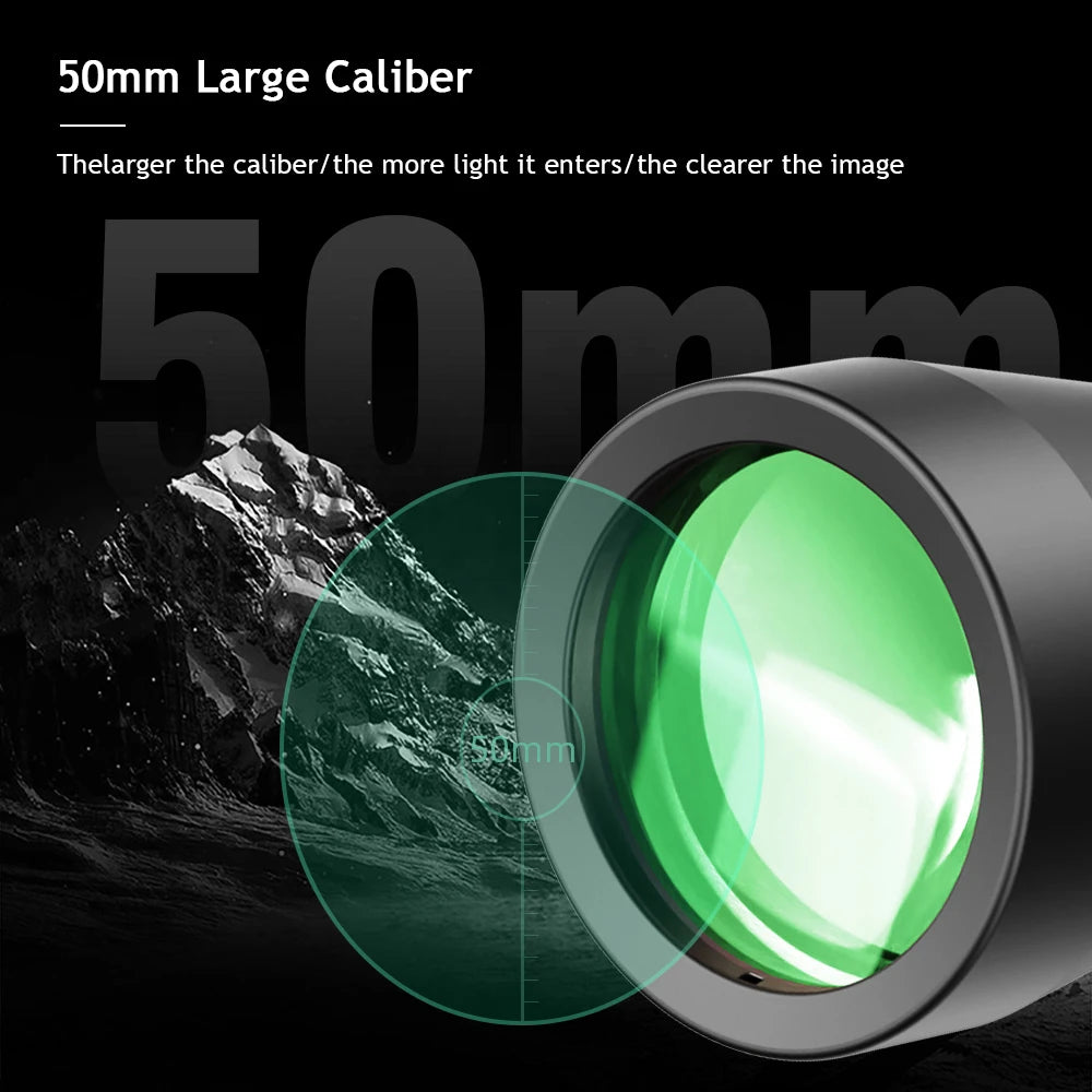 Zoom Binoculars Professional HD BAK4 Prism Day Night Vision