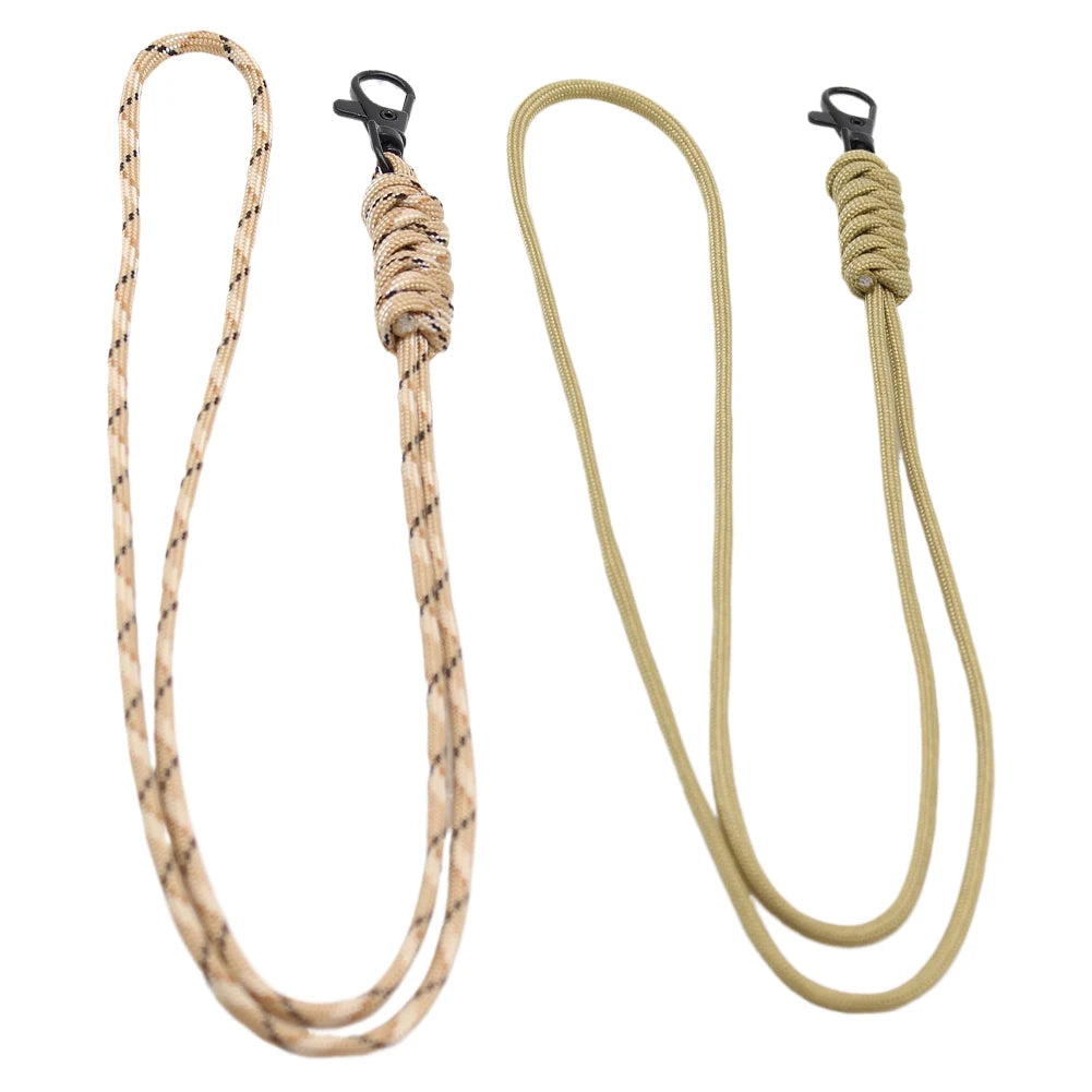 Shunmaii Reusable Camping Lanyard Anti Lost Key Phone Holder Cord