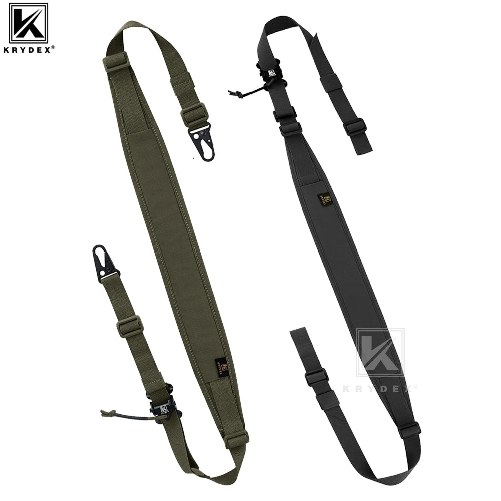 Krydex Tactical Modular Rifle Sling Slingster Removable 2 Point 1 Point
