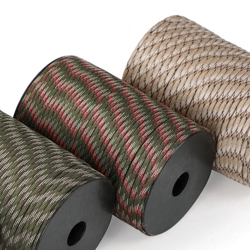 KOTUDENAVY 9 Core 4mm Paracord Rope For Outdoor Use