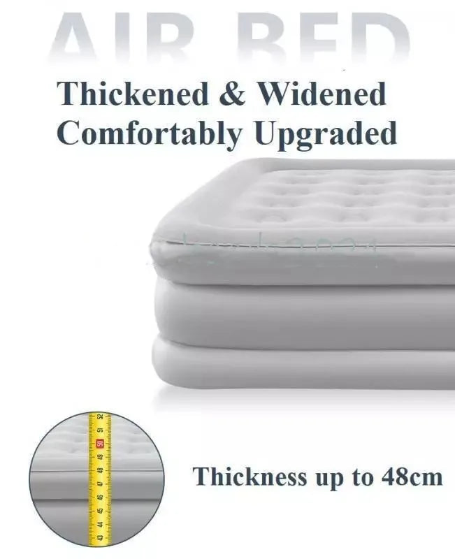 NONECN Air Mattress Sofa Bed Indoor Outdoor Portable Inflatable Couch