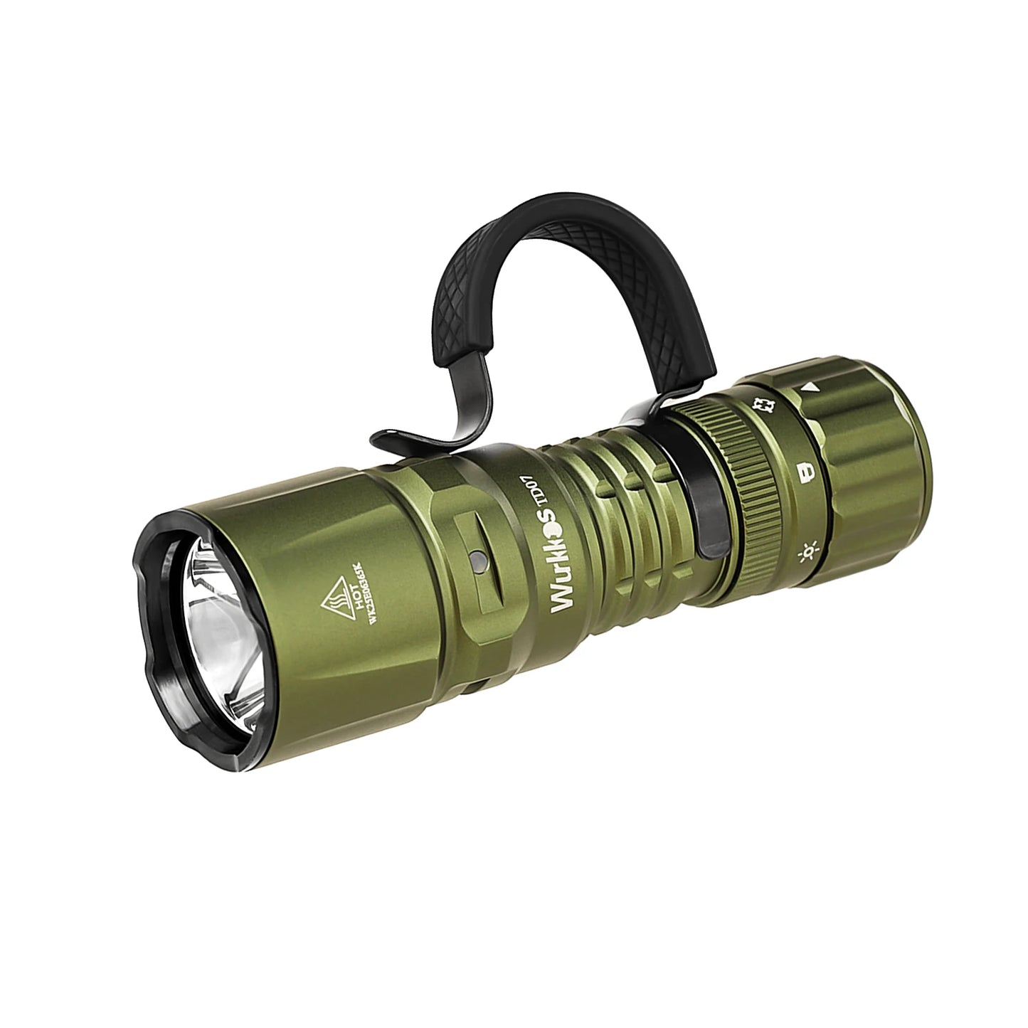 Wurkkos TD07 1300LM Tactical Flashlight With Long Throw