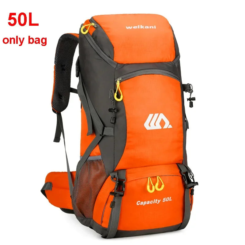 Scione Travel Backpack Waterproof Nylon Hiking Bag For Men