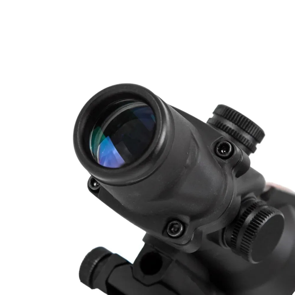 Bestsight 4x32 Riflescope Fiber Optics Red Dot Illuminated