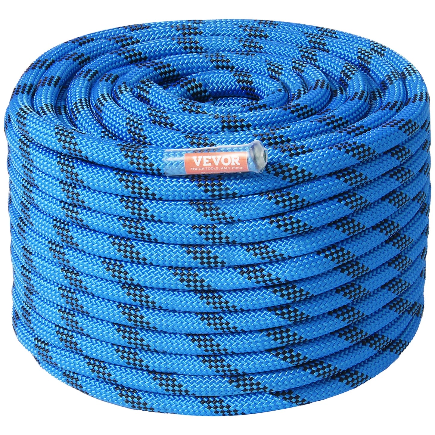 VEVOR Static Climbing Rope for Outdoor Rock Climbing CE Certified
