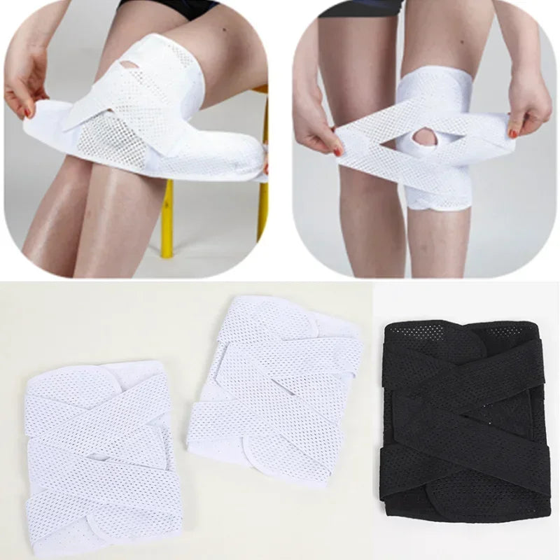 Knee Pads Pressurized Elastic Three Layer Silicone Arthritis Joints Protector