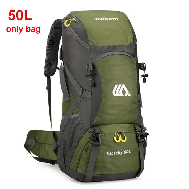 Scione Travel Backpack Waterproof Nylon Hiking Bag For Men