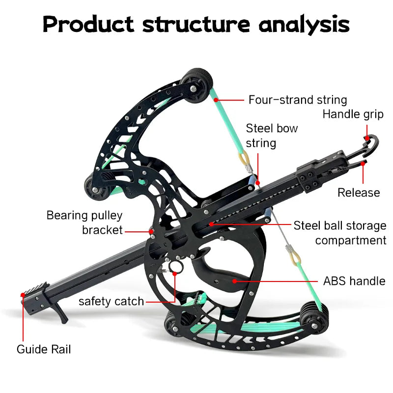 Upgraded Third Generation Veyron All Metal Composite Bow 50 Shot