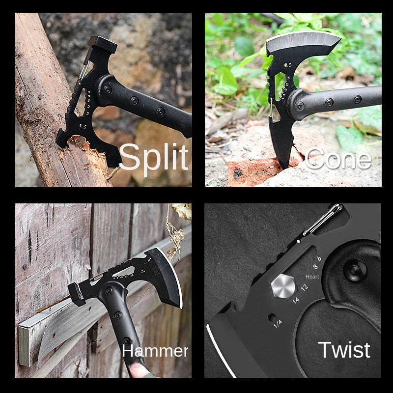 Devil's Assault Multi Function Outdoor Axe For Camping And Survival