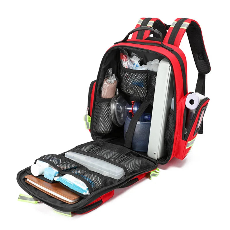 First Aid Kits Emergency Rescue Backpacks Large Capacity Camping Medical