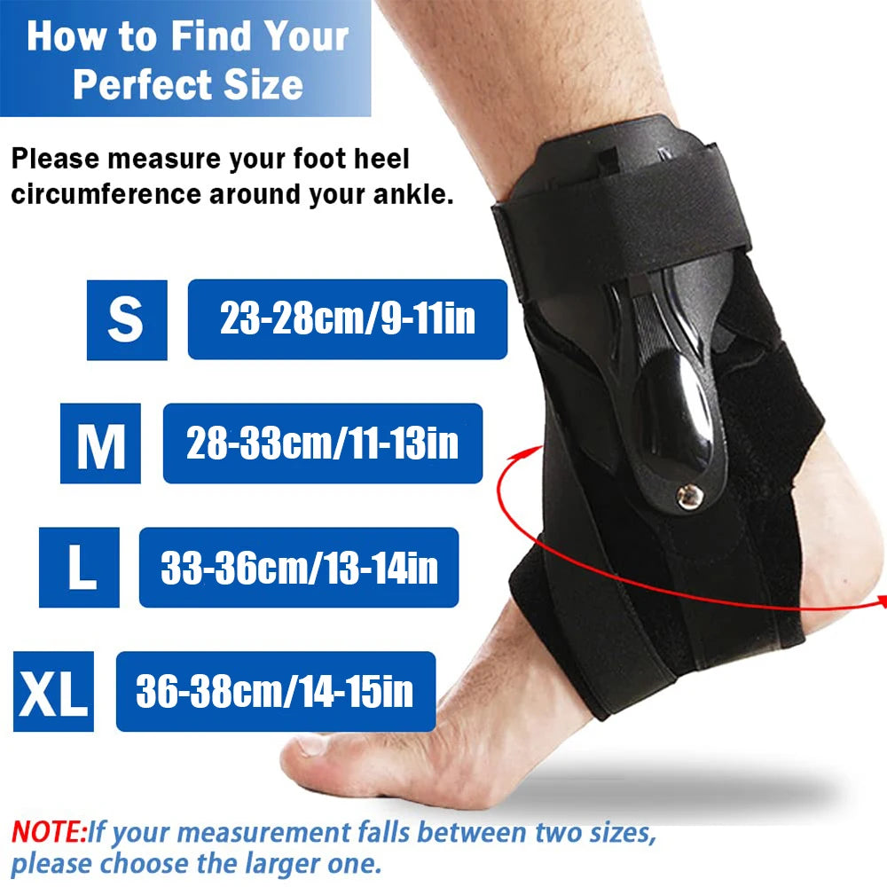 SPOSAFE Ankle Support Brace for Sports Breathable Compression