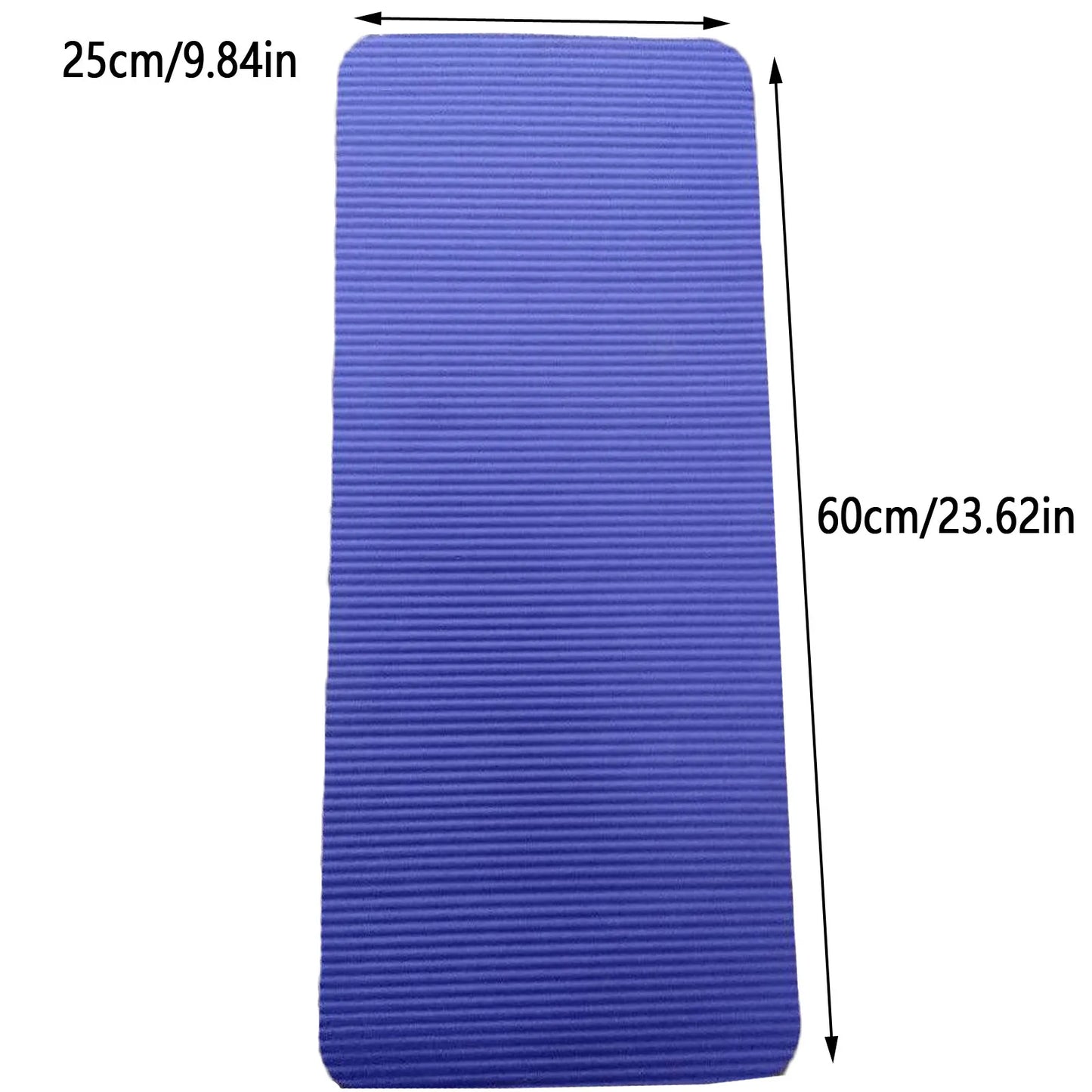 NBR Anti Slip Yoga Fitness Mat For Exercise And Pilates