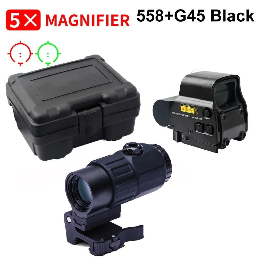 Bestsight 558 Holographic Collimator Sight 68MOA Ring Reticle