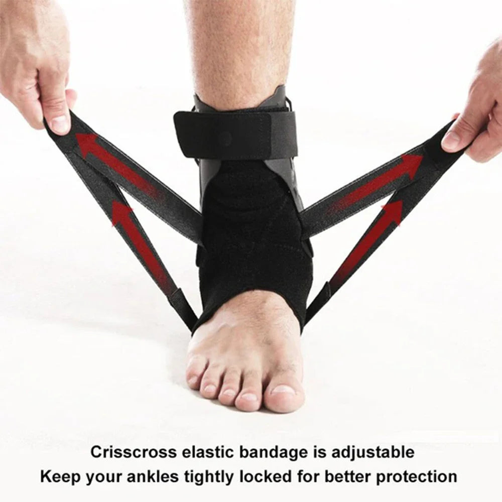 SPOSAFE Ankle Support Brace for Sports Breathable Compression