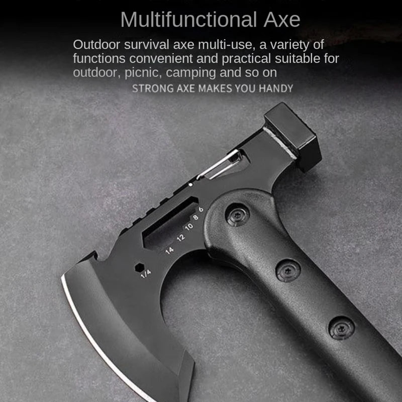 Devil's Assault Multi Function Outdoor Axe For Camping And Survival