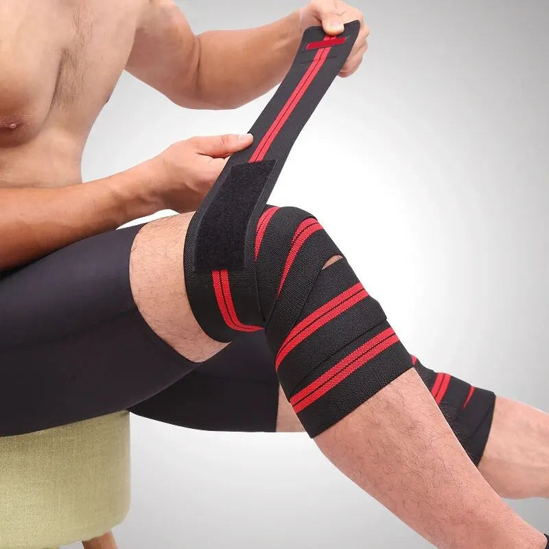 Sports Elastic Knee Pads For Squatting And Weightlifting