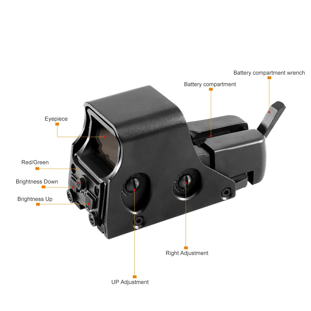 Bestsight 551 552 553 558 Holographic Dot Sight For 20mm Rail Airsoft Guns