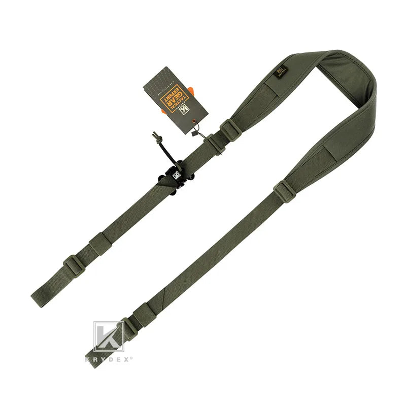 Krydex Tactical Modular Rifle Sling Slingster Removable 2 Point 1 Point