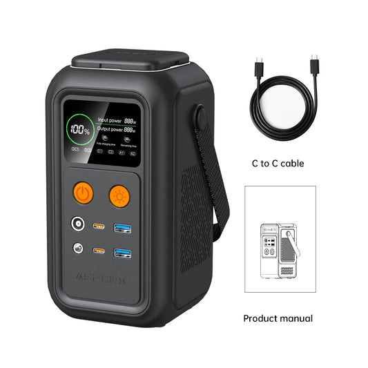 CTOLITY 200W Power Station 192Wh LiFePO4 Portable Charger