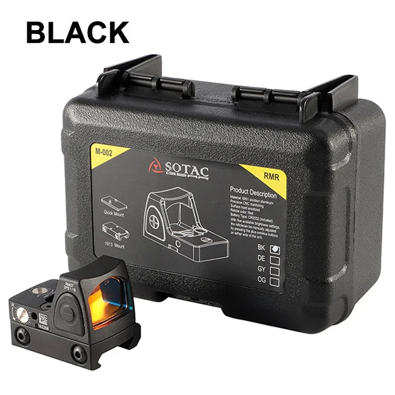 Bestsight Mini MR Red Dot Sight 1x for Rifle Rails