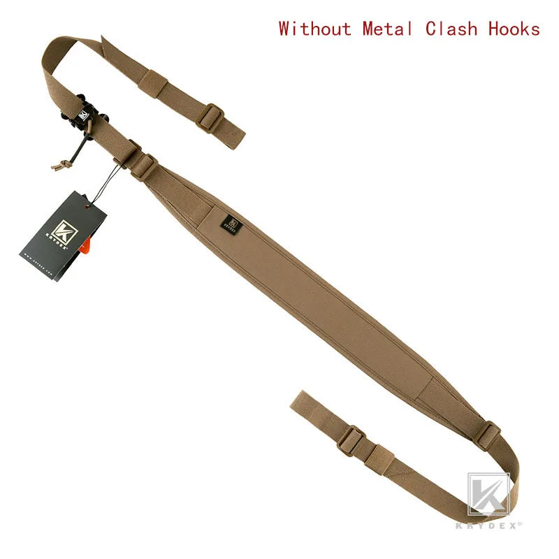 Krydex Tactical Modular Rifle Sling Slingster Removable 2 Point 1 Point