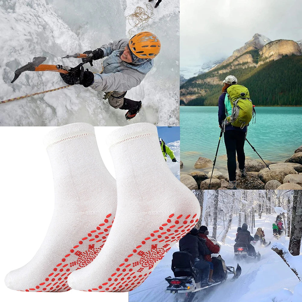 JOCESTYLE Foot Warmer Socks Self Heating Winter Outdoor