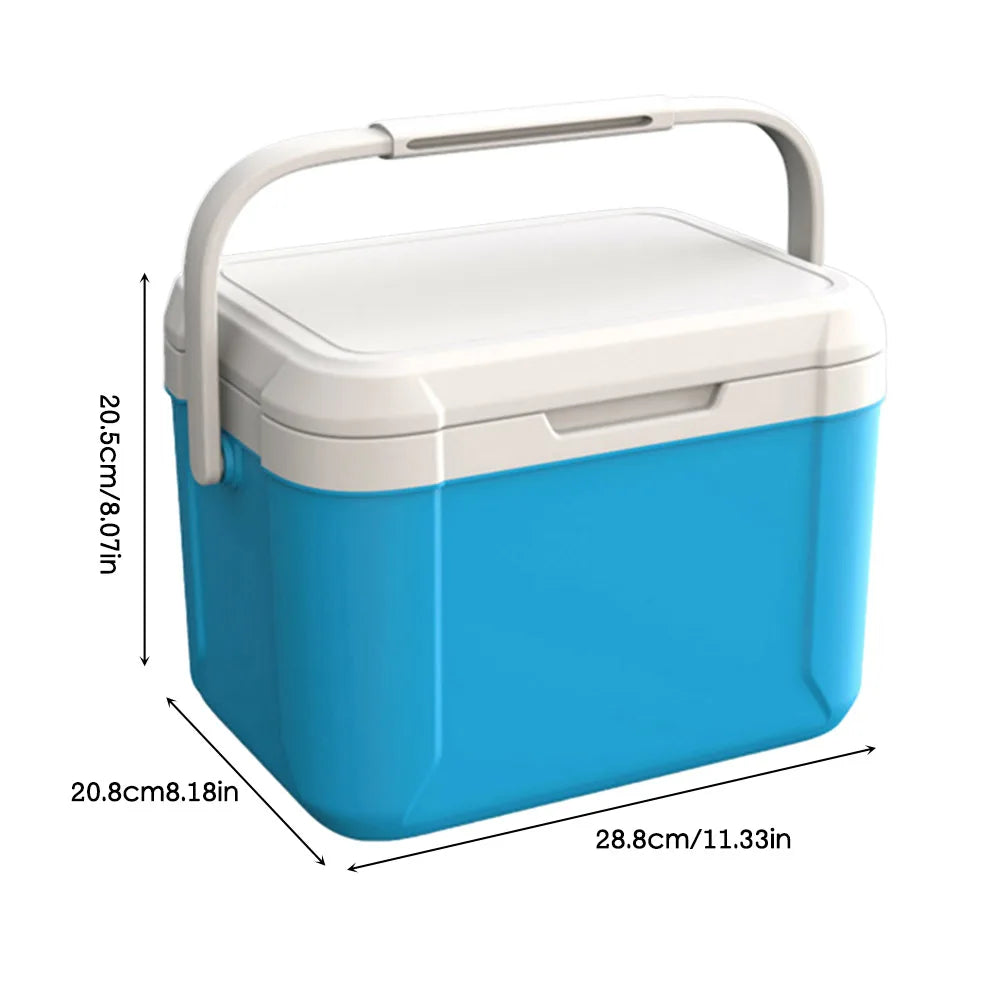 JOCESTYLE Camping Car Refrigerator With Handle Dual Temperature Cooler