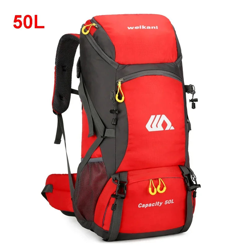 Scione Travel Backpack Waterproof Nylon Hiking Bag For Men