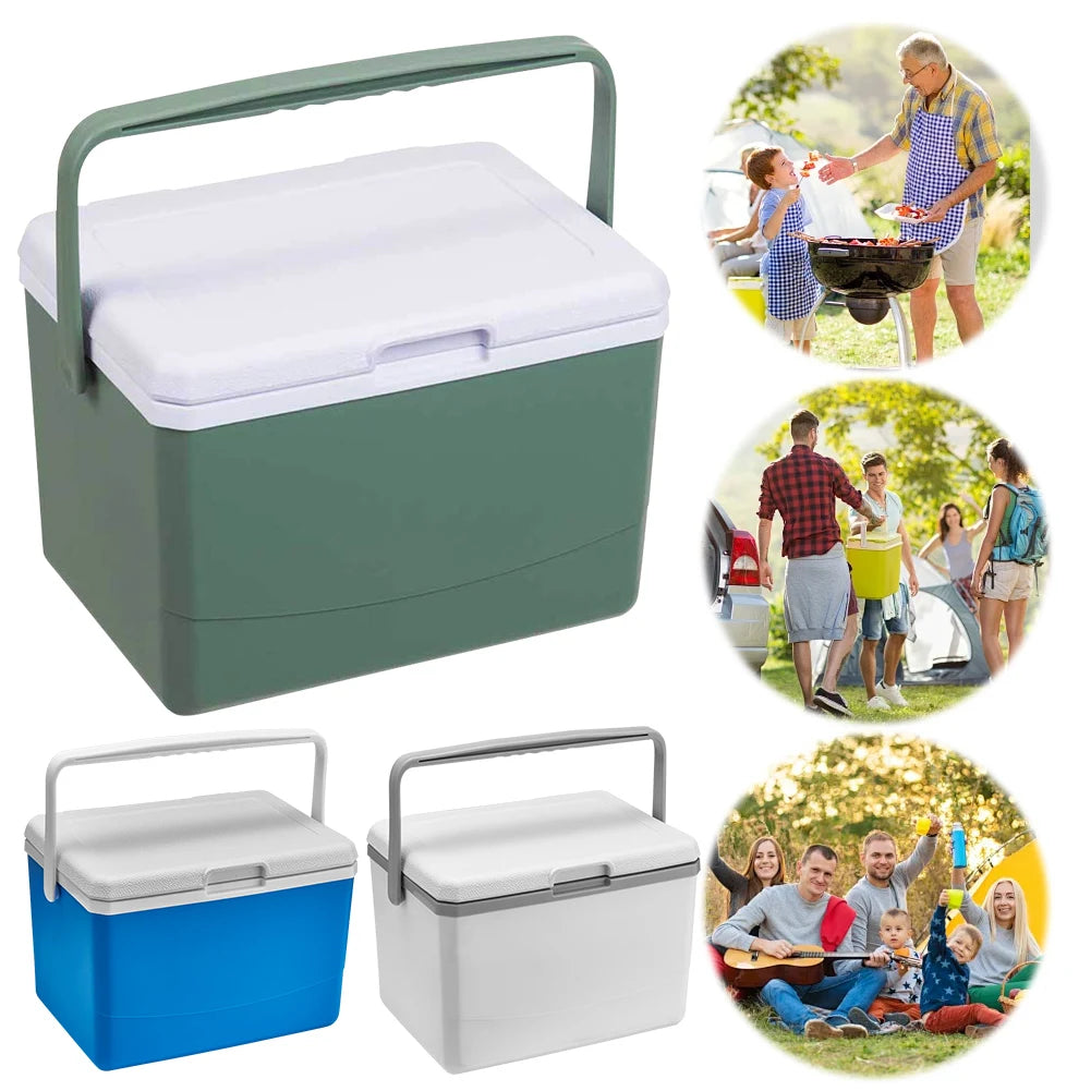 JOCESTYLE Camping Car Refrigerator With Handle Dual Temperature Cooler