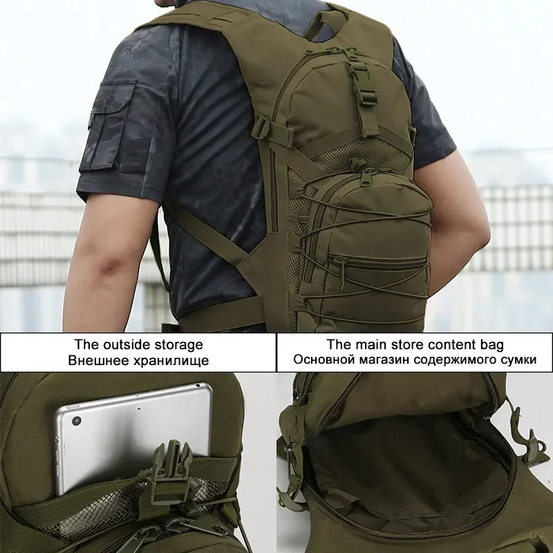 Scione Molle Tactical Backpack For Cycling And Outdoor Adventures