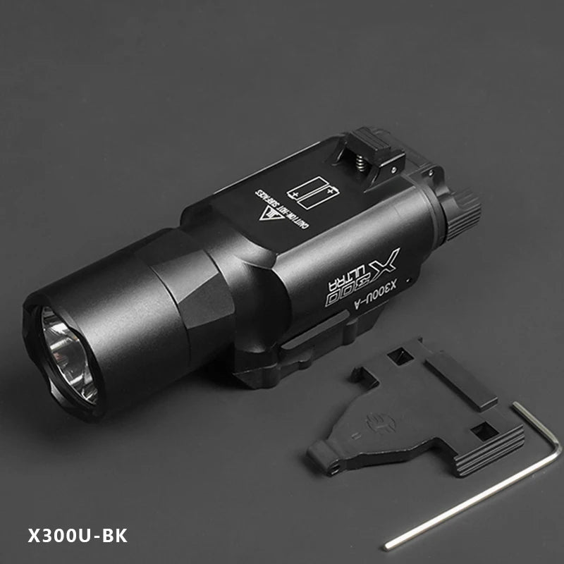 X300 X300U LED Pistol Light Rail Aluminum 500Lumen