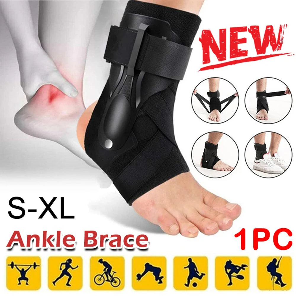 SPOSAFE Ankle Support Brace for Sports Breathable Compression