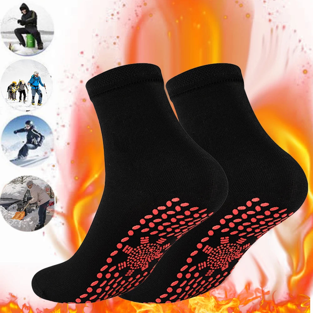 JOCESTYLE Foot Warmer Socks Self Heating Winter Outdoor