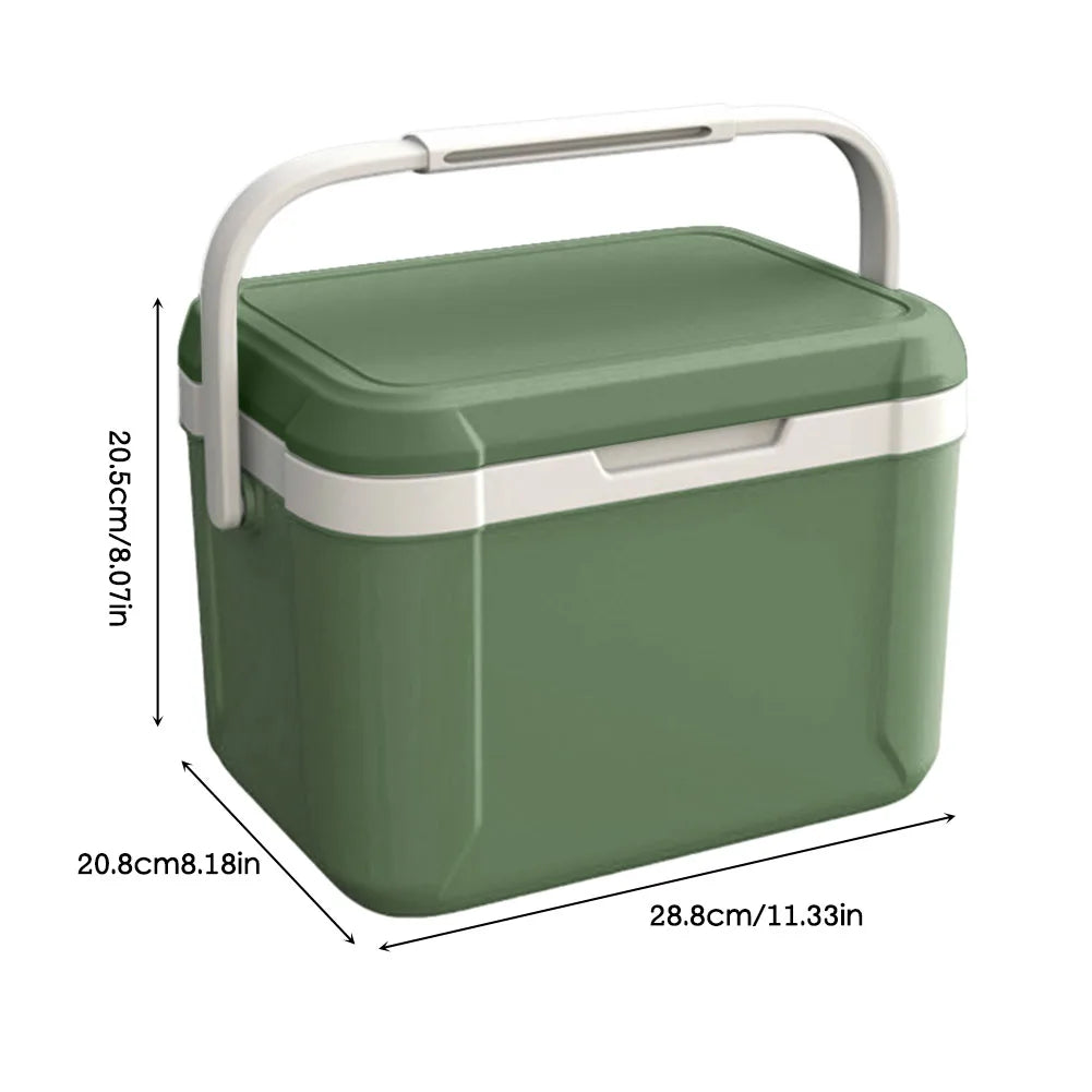 JOCESTYLE Camping Car Refrigerator With Handle Dual Temperature Cooler