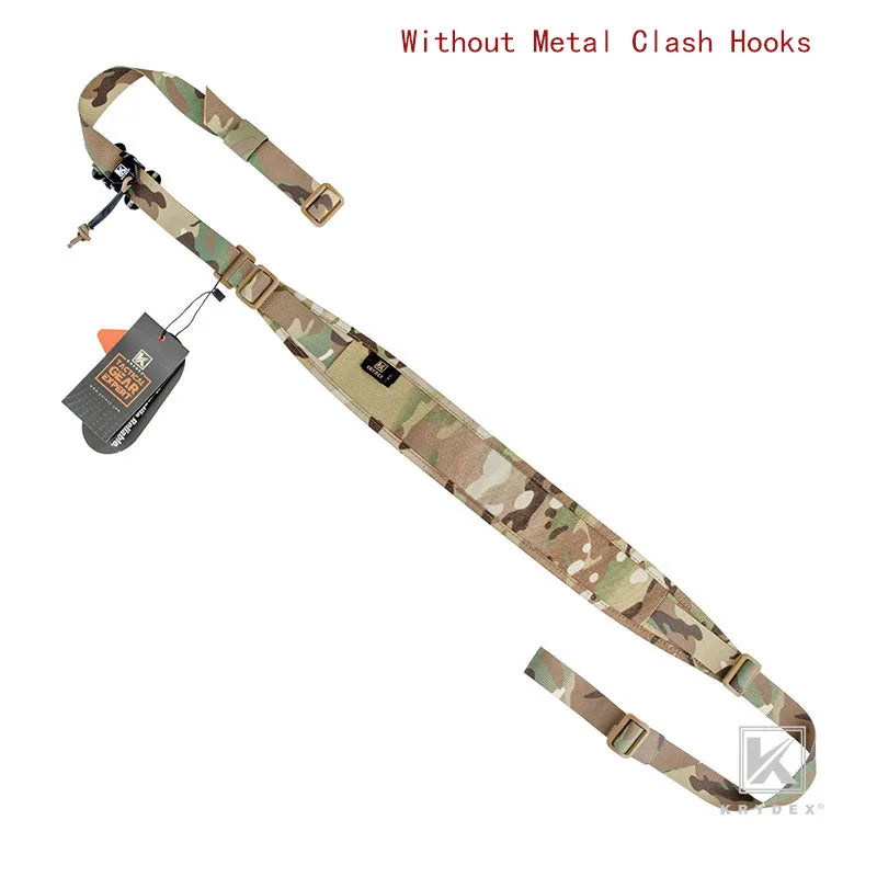 Krydex Tactical Modular Rifle Sling Slingster Removable 2 Point 1 Point