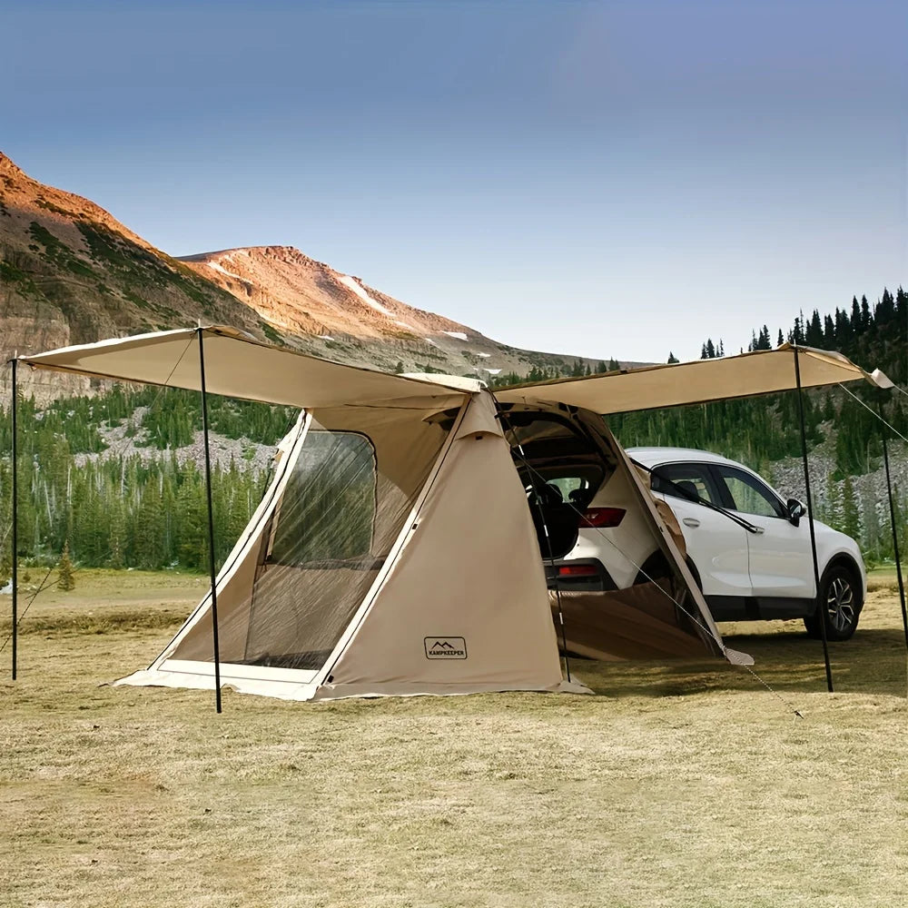 Unp SUV Car Tent Tailgate Shade Awning For Outdoor Camping