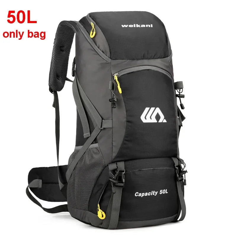 Scione Travel Backpack Waterproof Nylon Hiking Bag For Men