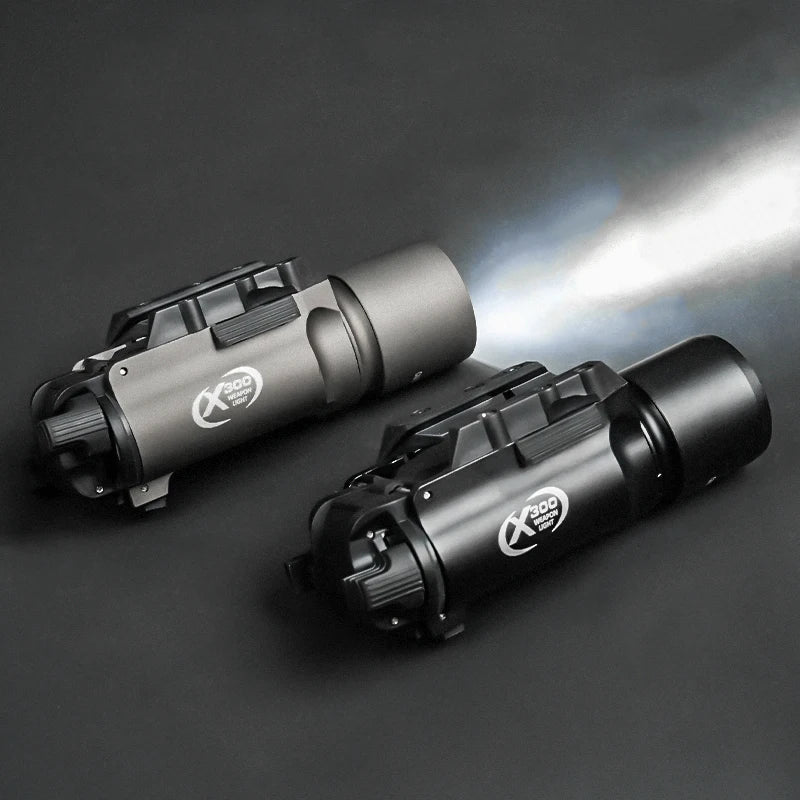 X300 X300U LED Pistol Light Rail Aluminum 500Lumen