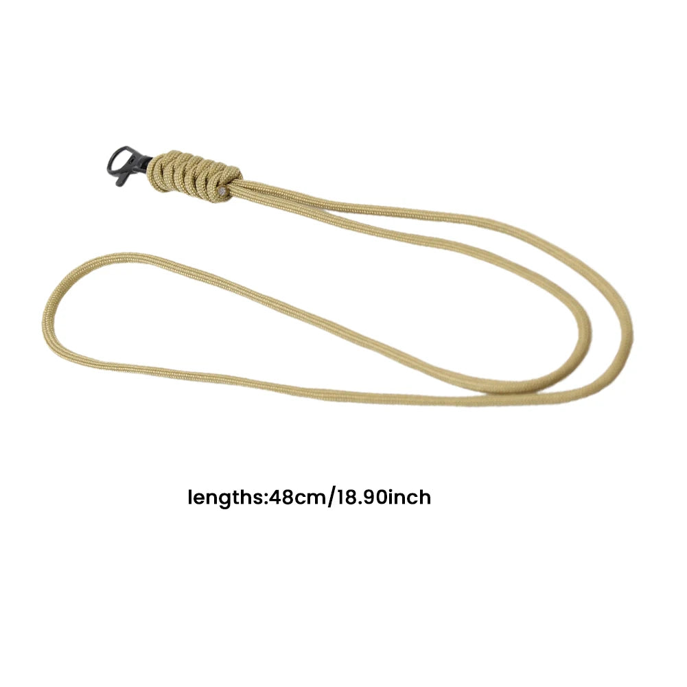 Shunmaii Reusable Camping Lanyard Anti Lost Key Phone Holder Cord