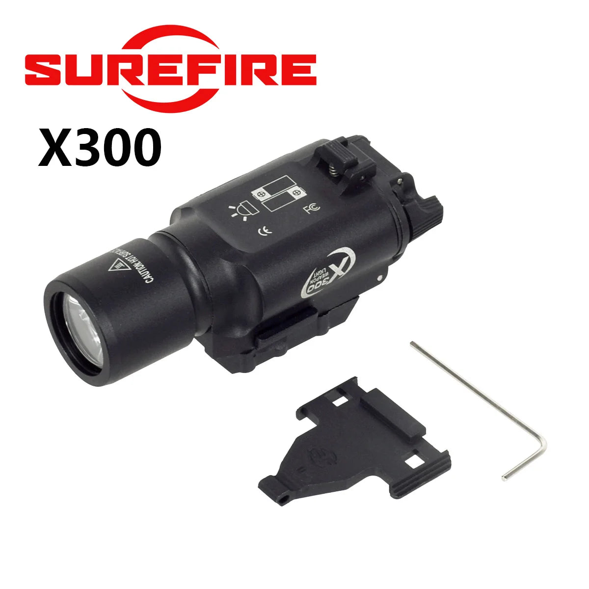 LAMBUL X300U Ultra Weapon Flashlight For 20mm Picatinny Rail