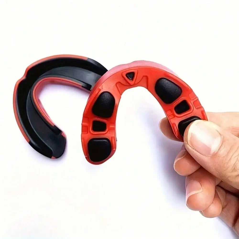 4 Piece EVA Shock Absorbing Sports Mouth Guards For Boxing